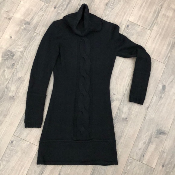 bebe turtleneck sweater dress